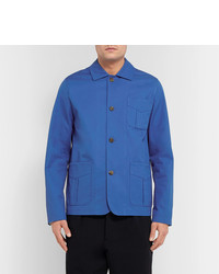 Camicia giacca blu di Richard James