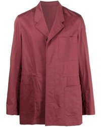 Camicia giacca bordeaux di Bally