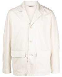 Camicia giacca di cotone beige di Aspesi