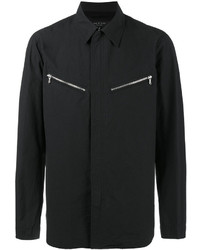 Camicia giacca di cotone nera di rag & bone