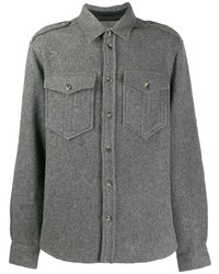 Camicia giacca di lana grigia di Isabel Marant