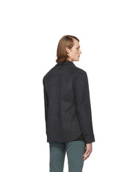 Camicia giacca di lana grigio scuro di Rag and Bone
