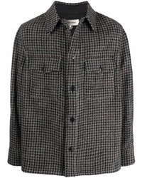 Camicia giacca di lana grigio scuro di Isabel Marant