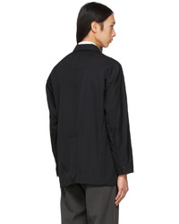 Camicia giacca di lana nera di OVERCOAT