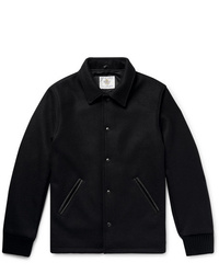 Camicia giacca di lana nera di Golden Bear
