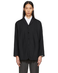Camicia giacca di lana nera di OVERCOAT