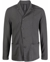 Camicia giacca di lino grigio scuro di Transit