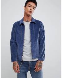 Camicia giacca di velluto a coste blu di LEVIS SKATEBOARDING