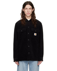 Camicia giacca di velluto a coste nera di CARHARTT WORK IN PROGRESS