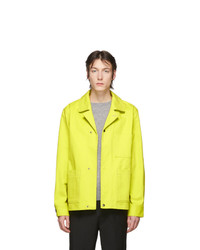 Camicia giacca gialla di Acne Studios