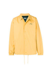 Camicia giacca gialla di Stussy