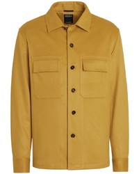 Camicia giacca gialla di Zegna