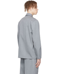 Camicia giacca grigia di Jil Sander
