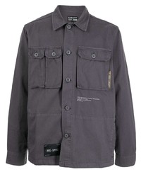 Camicia giacca grigio scuro di Izzue