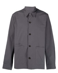 Camicia giacca grigio scuro di Officine Generale