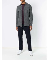 Camicia giacca grigio scuro di Eleventy