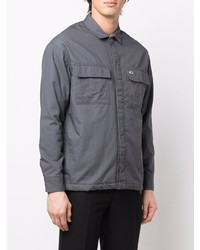 Camicia giacca grigio scuro di Tommy Jeans