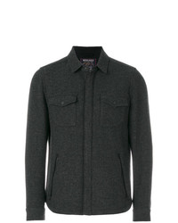 Camicia giacca grigio scuro di Woolrich