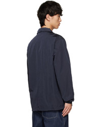 Camicia giacca in nylon blu scuro di Nike