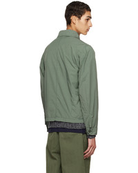 Camicia giacca in nylon grigia di Aspesi