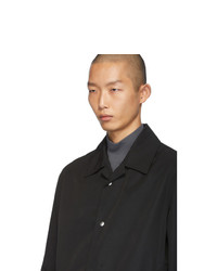 Camicia giacca in nylon nera di Bottega Veneta