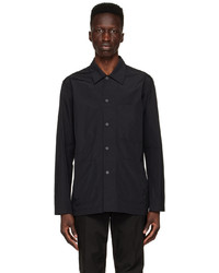 Camicia giacca in nylon nera di Dunhill