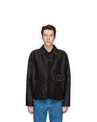 Camicia giacca in nylon nera di Givenchy