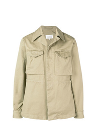 Camicia giacca leggera beige di Maison Margiela