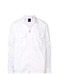 Camicia giacca leggera bianca di BOSS HUGO BOSS