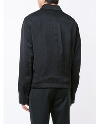 Camicia giacca leggera nera di Haider Ackermann