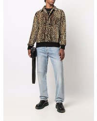 Camicia giacca leopardata marrone chiaro di Levi's