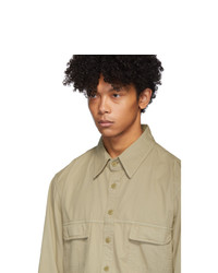 Camicia giacca marrone chiaro di Random Identities