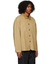 Camicia giacca marrone chiaro di Barbour