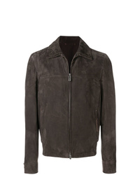 Camicia giacca marrone scuro di Ermenegildo Zegna XXX