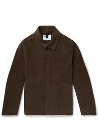 Camicia giacca marrone scuro di Margaret Howell