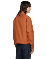 Camicia giacca marrone di Jacquemus