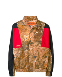 Camicia giacca mimetica marrone di Heron Preston