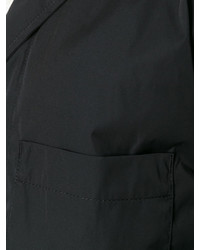 Camicia giacca nera di Issey Miyake