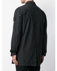 Camicia giacca nera di Stone Island Shadow Project