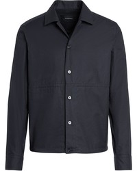 Camicia giacca nera di Ermenegildo Zegna