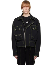 Camicia giacca nera di Feng Chen Wang