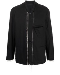 Camicia giacca nera di Haider Ackermann