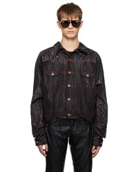 Camicia giacca nera di JUNTAE KIM
