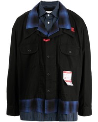 Camicia giacca nera di Maison Mihara Yasuhiro