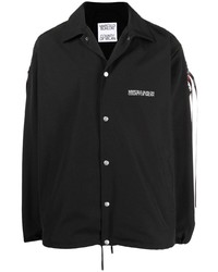 Camicia giacca nera di Marcelo Burlon County of Milan