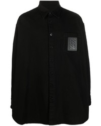 Camicia giacca nera di Raf Simons