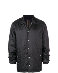 Camicia giacca nera di Rick Owens DRKSHDW