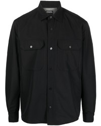 Camicia giacca nera di Zegna