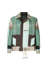 Camicia giacca patchwork multicolore di Craig Green