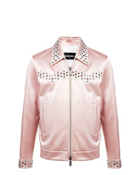 Camicia giacca rosa di DSQUARED2